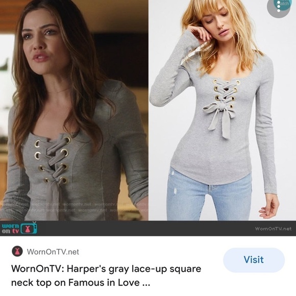 Free People Looking Back Ribbed Top Light Celery Green size xsmall - Picture 4 of 14